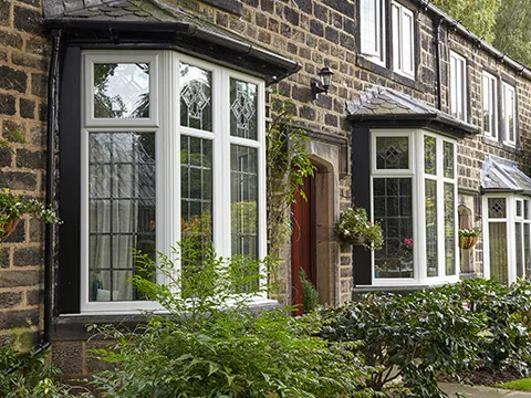 A set of casement windows