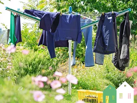 A washing line