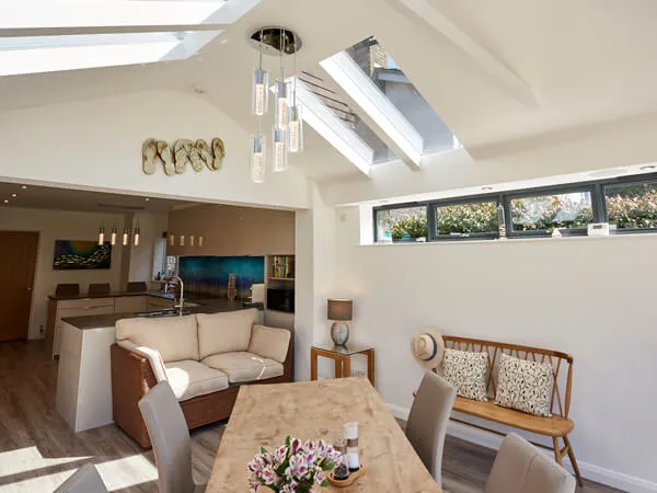 Extension with Skylight Window