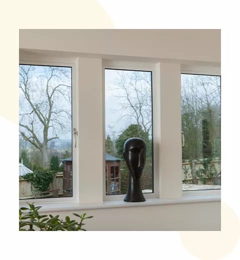 Slimline aluminium windows