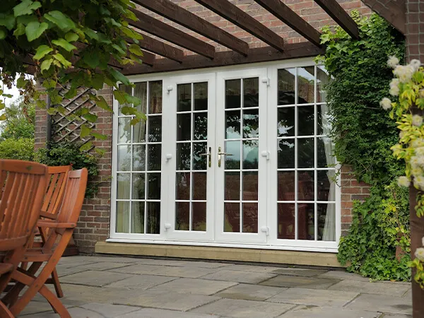 White French doors