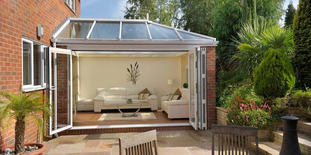 Orangery Featuring Bi-Folding Doors